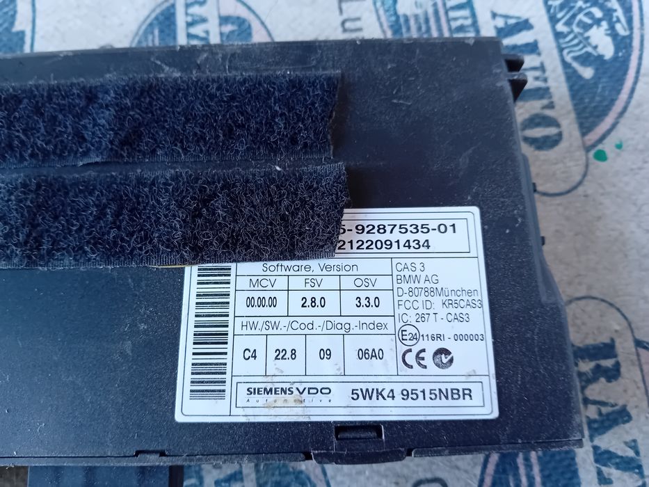 modul cas bmw x1 2010