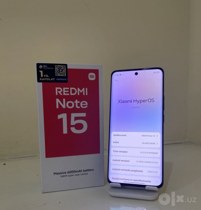 Redmi note 15 8/256
