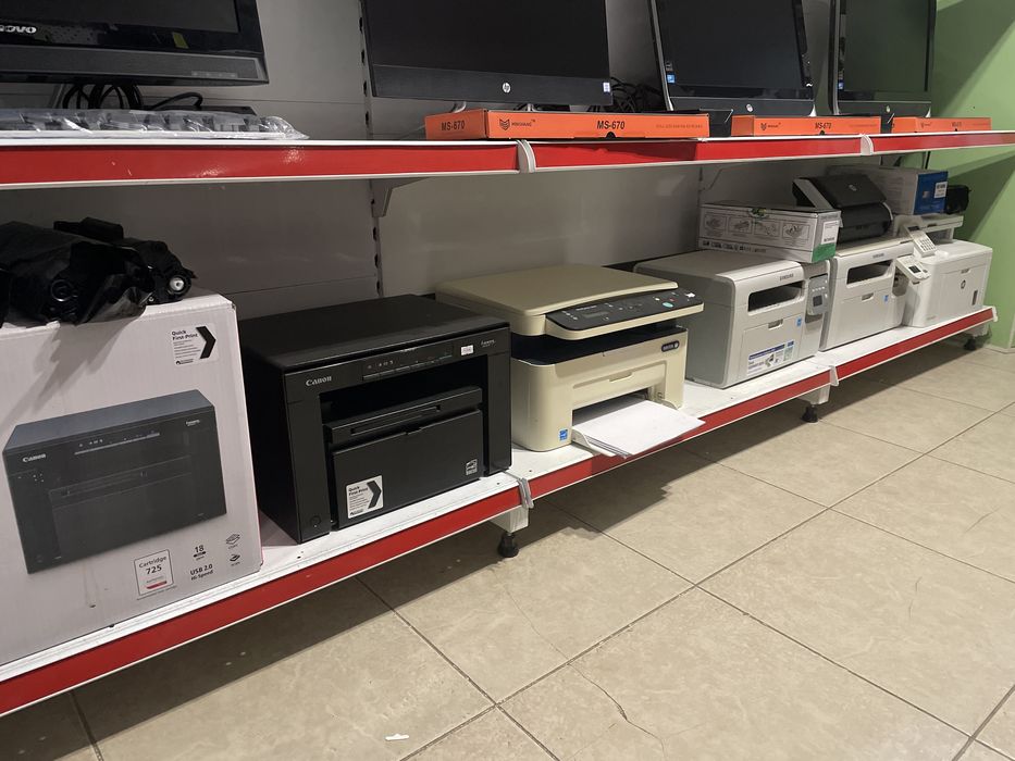 Принтер МФУ HP LaserJet, лазерный