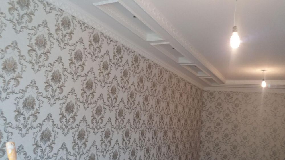 Ремонт евро ховли квартиру маляр  краска обой ламинат