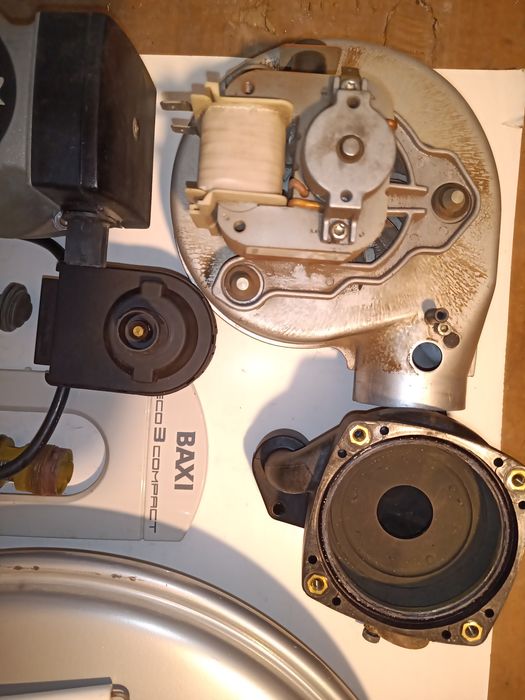 Baxi Eco 3 compact vas expansiune presostat aer vana gaz