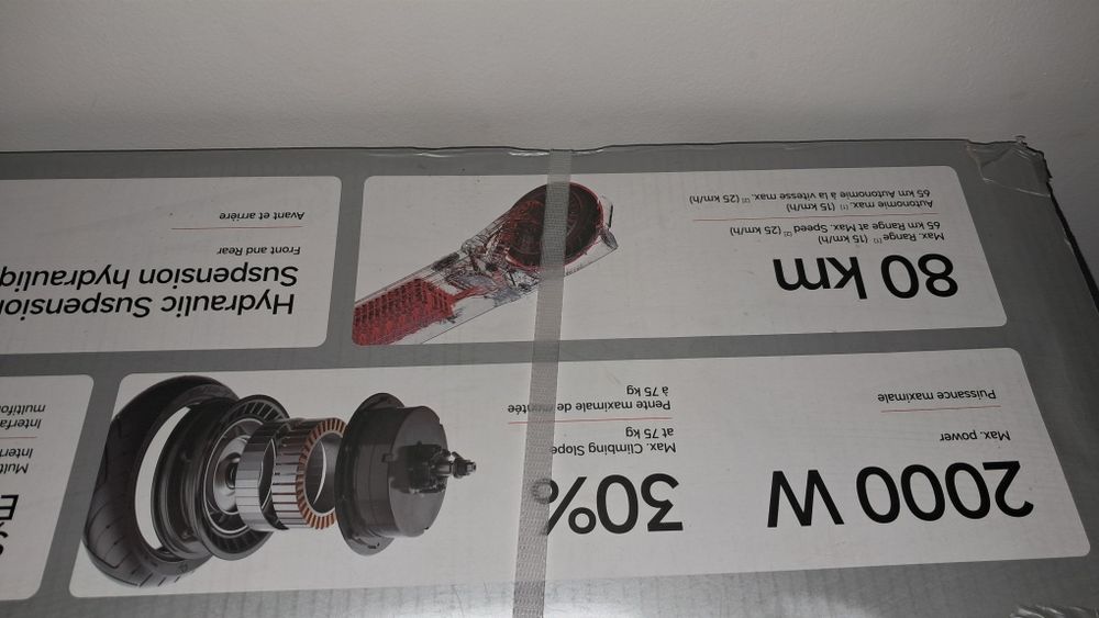 Trotineta electrica Segway Ninebot  Max  G3.,  NOU