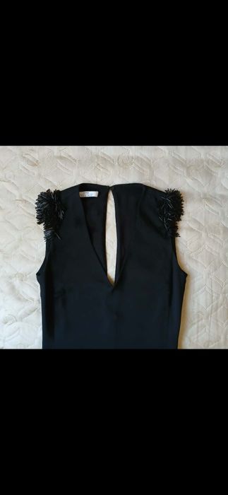 Елегантна рокля MNG и чантичка от естествена кожа