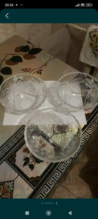 Продам хрустальные вазы