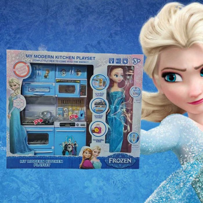 Детски кухненски комплект „Елза - Замръзналото кралство“