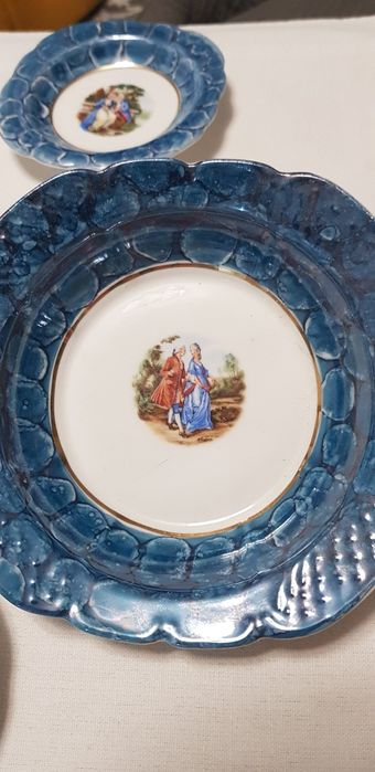 Set farfurioare romanesti cu scene Fragonard