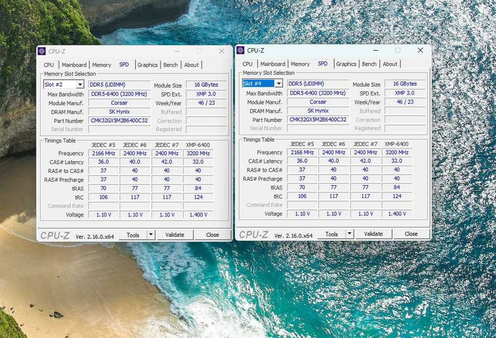 Рам памет Corsair Vengeance 32GB (2x16GB) DDR5 6400MHz CL32