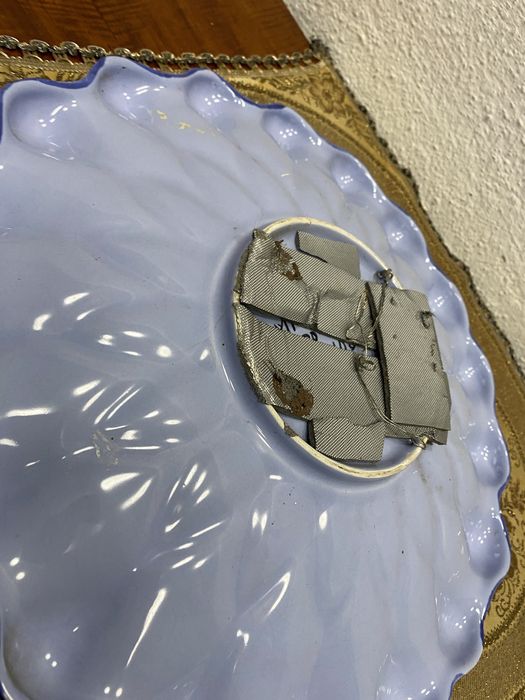 Португалско пано за стена кобалтово синьо 40 см