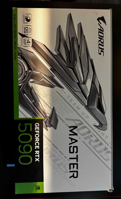 Placa Video RTX 5090 AORUS MASTER –Nouă Garantie,full box,gaming / AI-