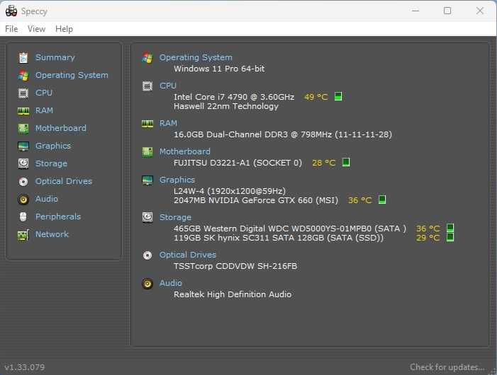 Calculator Unitate PC Gaming Fujitsu I7 4790 SSD Ram 16Gb GTX 660