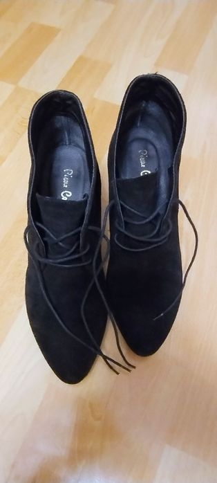 Botine cu toc Pierre Cardin