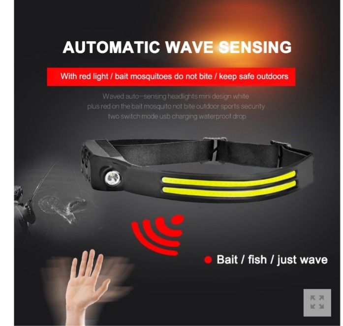 Сензорен челник за глава с две СОВ ленти