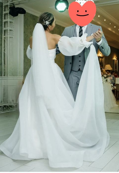 Счастливое свадебное платье