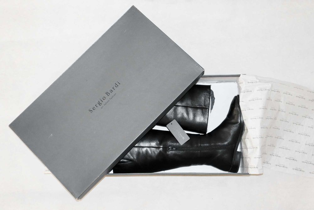 Sergio Bardi ботуши естествена кожа