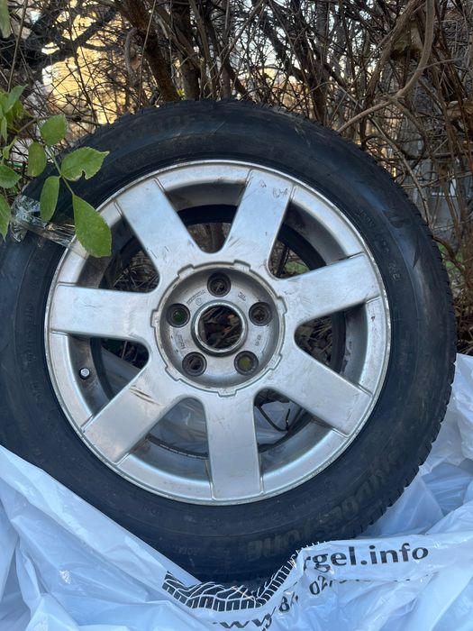 Алуминиеви лети джанти vw/фолксваген с гуми Bridgestone 195/65 R15