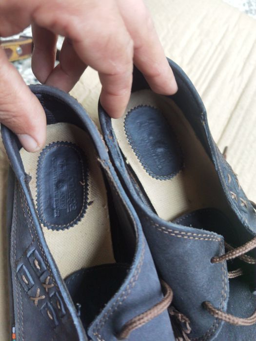 Кожени мокасини 43
