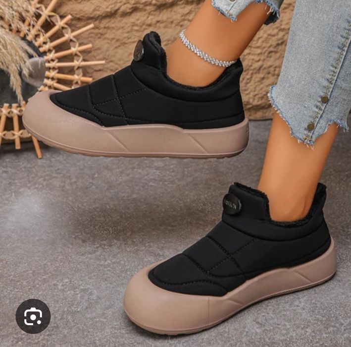 Ботинки женские утеплённые