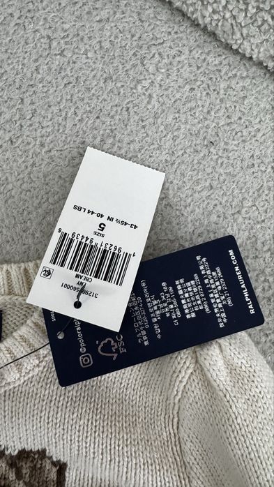 Ralph lauren свитер для девочки