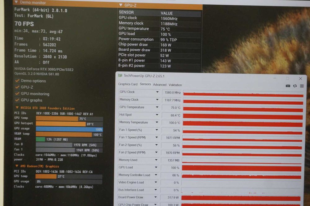 RTX 3080 10GB Founders Edition FE Nvidia GPU видеокарта / вкл ДДС