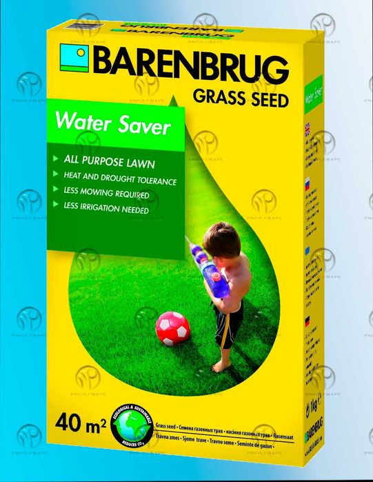 Смесь газонная BARENBRUG Water Saver