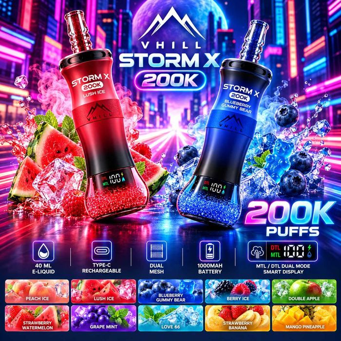 Vape Vhiil Unicul 200k Storm X