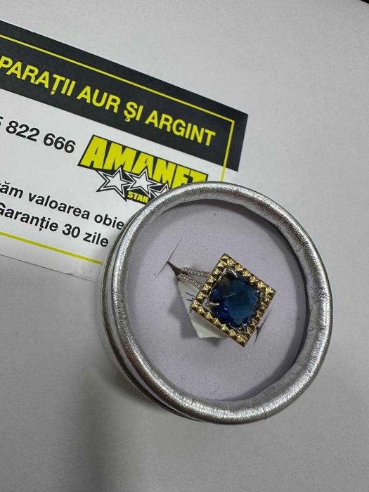 Inel piatra aur 14k 4gr (CTG)