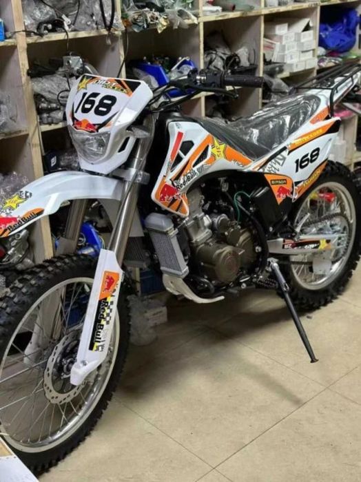 Ендуро 250cc Zongshen • НА 300 км • Като нов • Стартер+Кик • Топ състояние