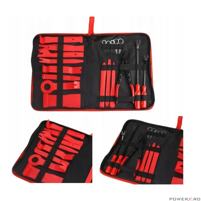 Set extractoare pentru tapiterie, 19 piese, Kraft