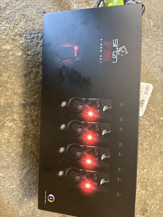 Senzori  pescuit nash r2 plus 4 hangeri nash