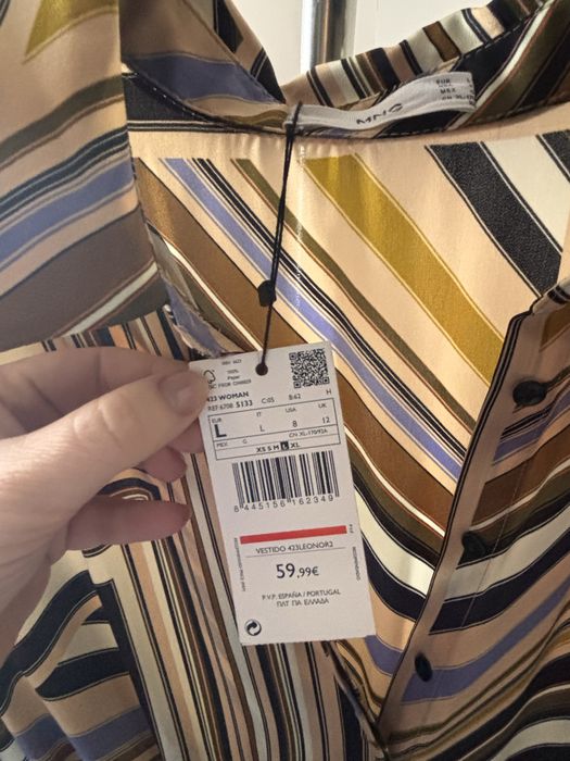 Платье MANGO новое миди легкое