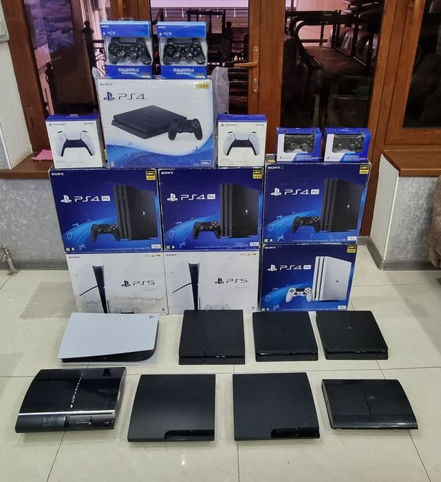 PlayStationlar sotiladi PS3/PS4/PS5 Optom yoki donaga