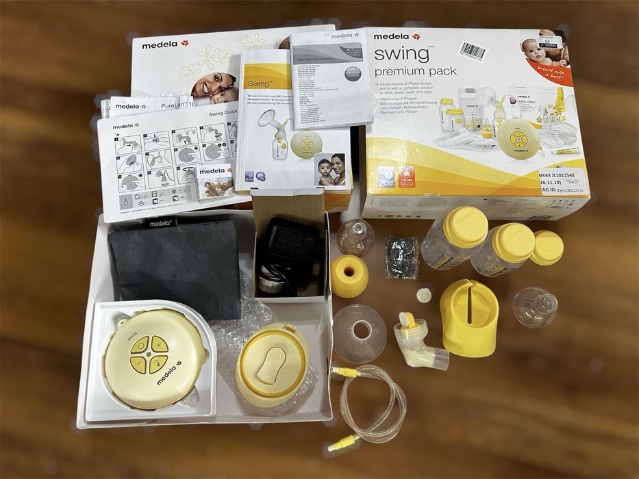 MEDELA Единична двуфазна електрическа помпа за кърма Swing