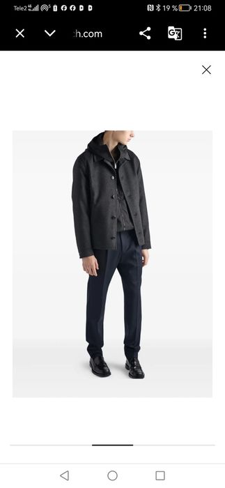 Prada куртка мужская