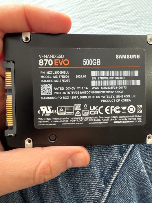 Samsung evo ssd