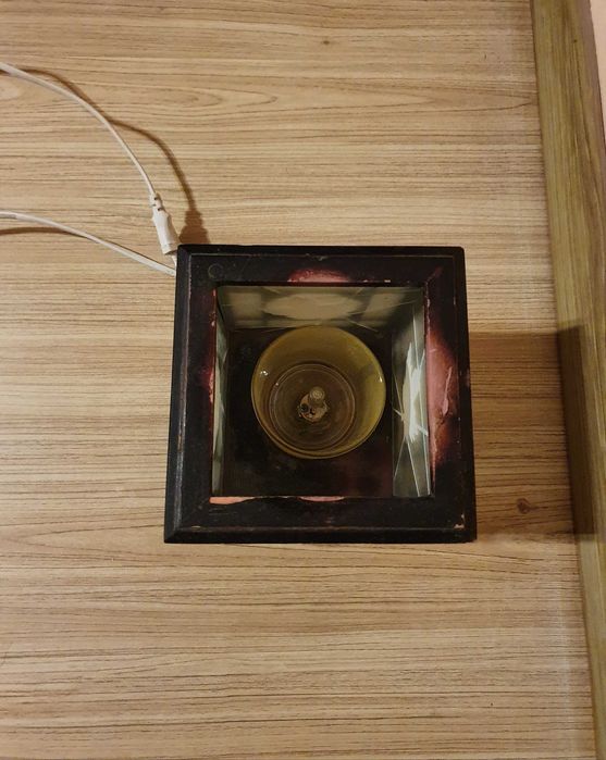 Vand lampadar rustic