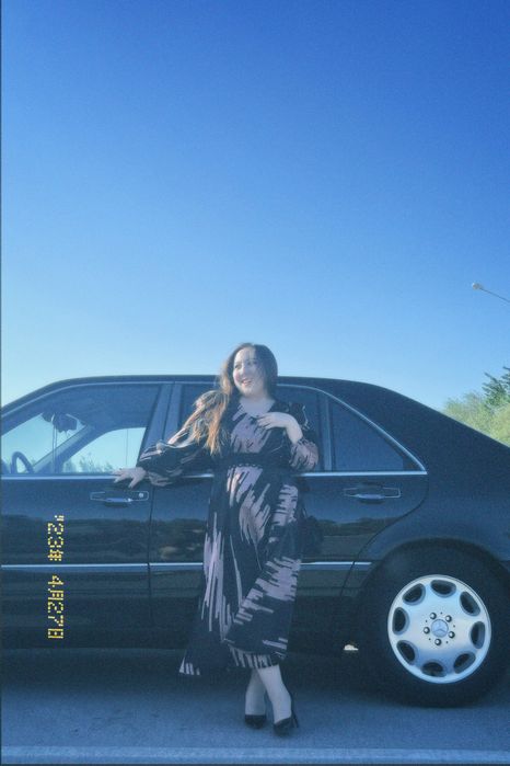 Вечерное длинное платье