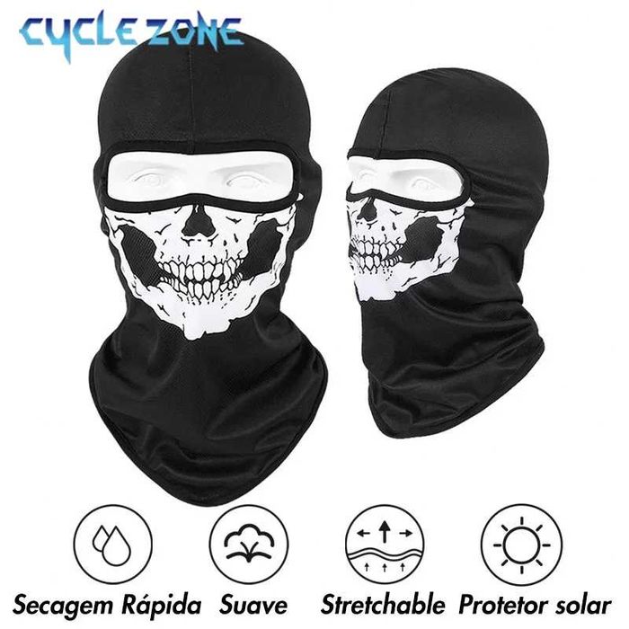 Cagula SKULL masca gat fata urechi protectie vant frig ski bicicleta