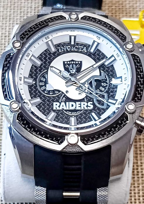 Ceas Invicta NFL Las Vegas Raiders Chronograph  Black Dial – Barbati