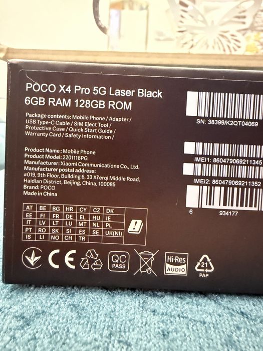 Смартфон Poco X4 Pro 5G 128 GB ROM