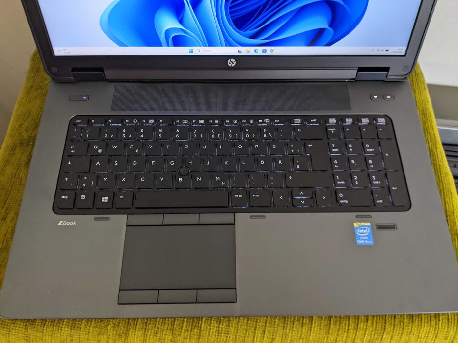Laptop HP ZBook 17 G2, Ram 16 GB, SSD 256 Gb, Nvidia K1100M