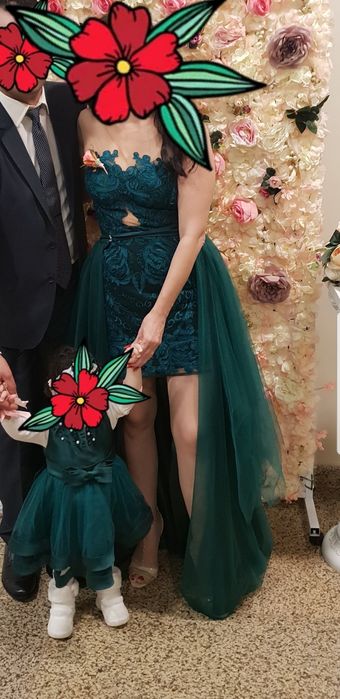 Rochie ocazie cu dantela