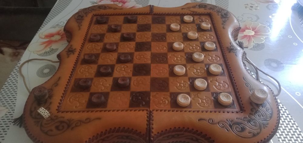 Нарды и шашки ручной издели