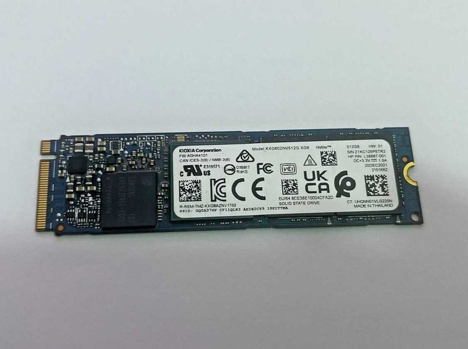 Solid State Drive (SSD) NVMe PCIe 512GB - нови - различни марки