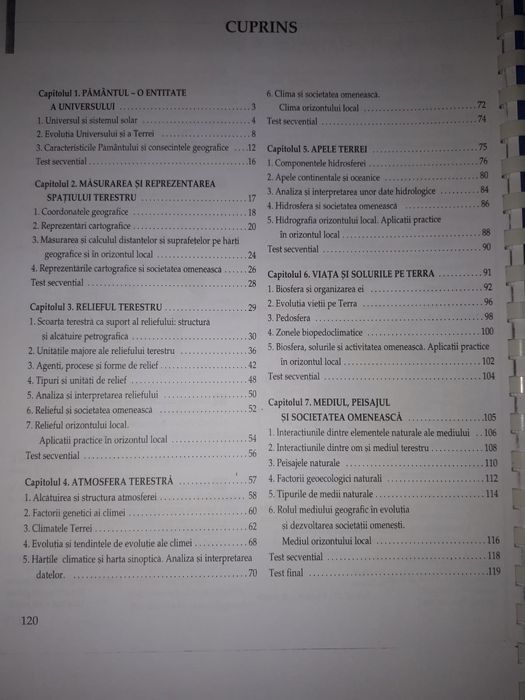 Carti manuale pt liceu: biologie, geografie, franceza, proza