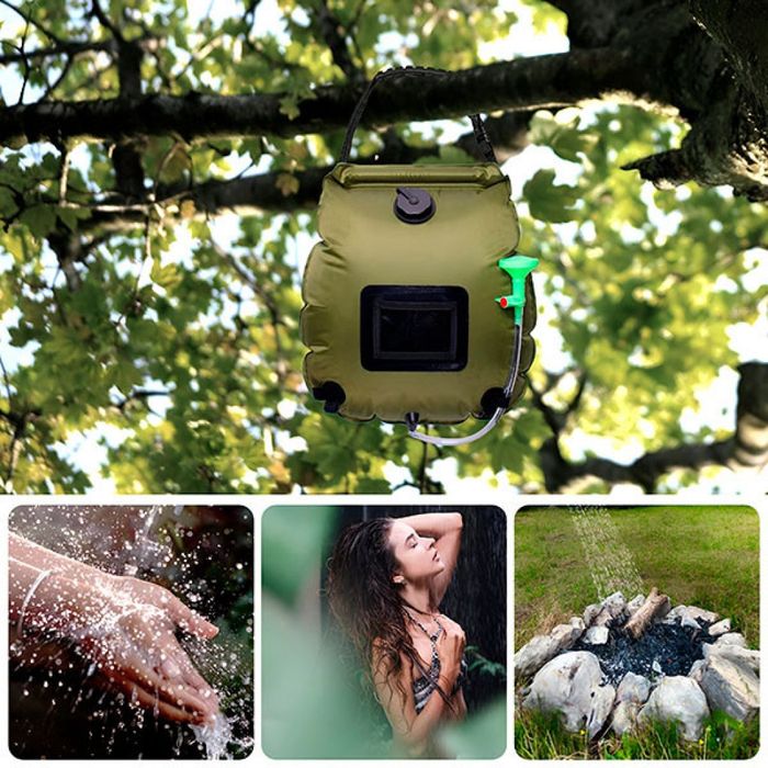 Преносим къмпинг душ