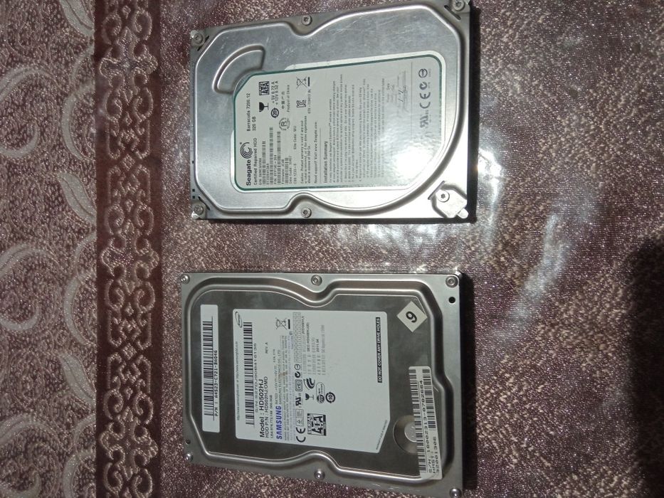 Asosiy xotira HDD 2ta