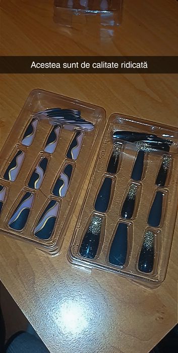 3 Seturi de ungii false