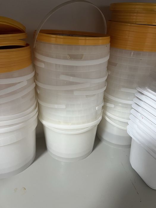 Пластмасовое ведро 1 л