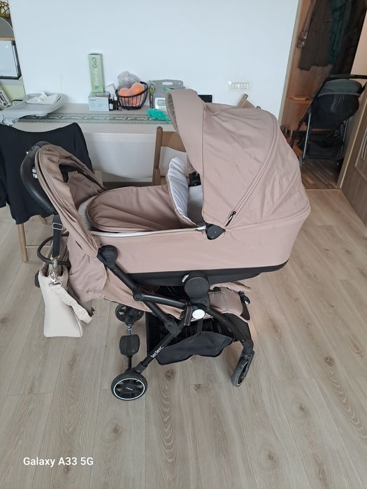 Carucior LeClerc Magic Fold Plus cu landou, husa, geanta infasat