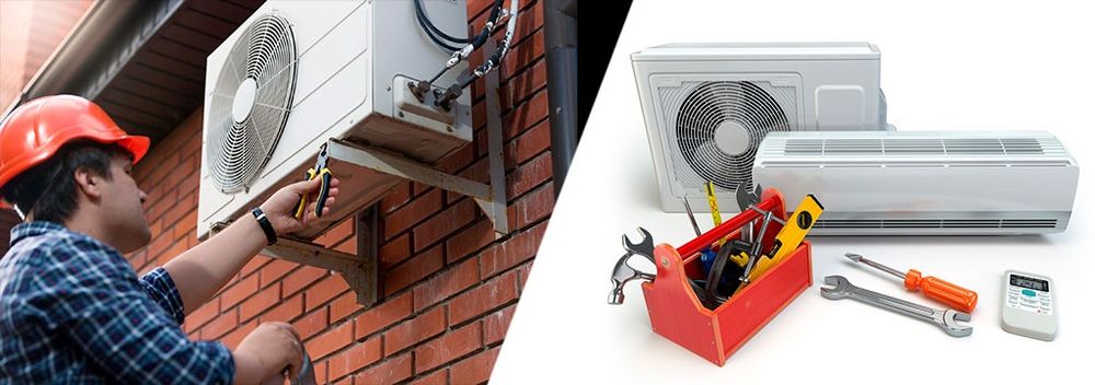 Профилактика, ремонт, Запрака и установка кондиционера